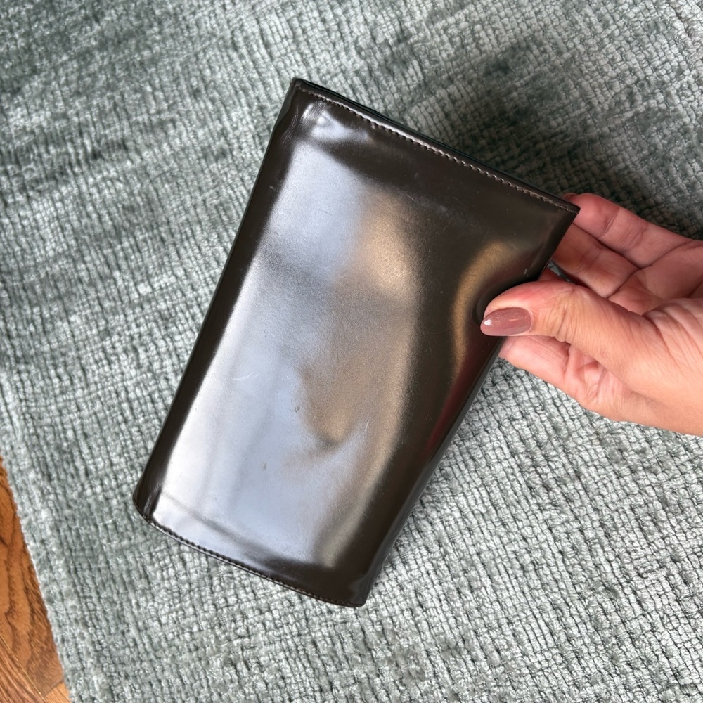 Gucci Brown Patent Leather Wallet FINAL PRICE - Picture 13 of 14